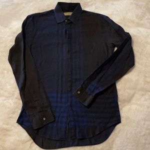 💙Burberry plaid shirt 👔 100% cotton💙